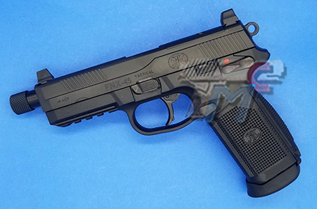 Tokyo Marui FNX-45 Tactical Gas Blow Back Pistol (Black) - Click Image to Close